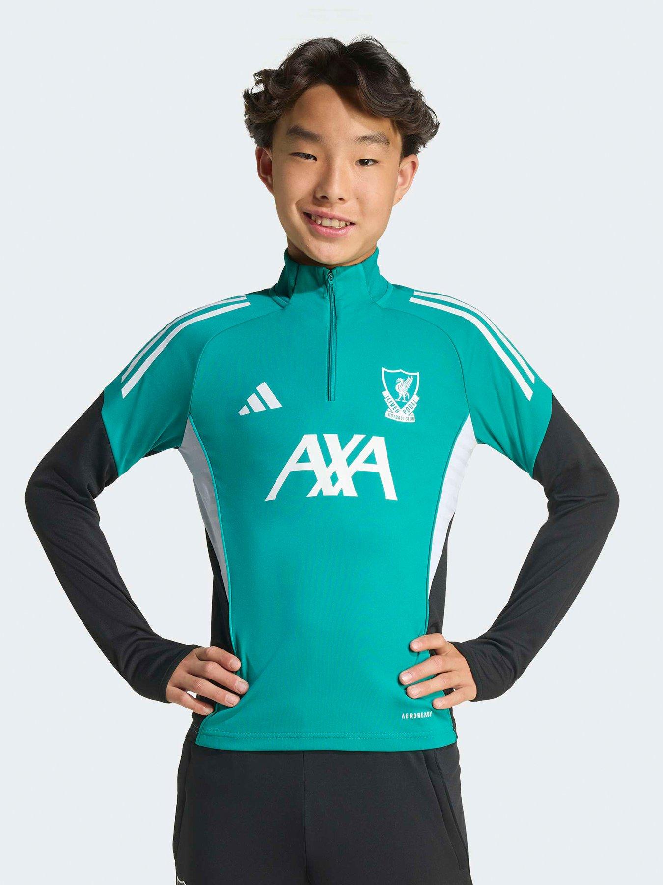 adidas Liverpool Junior 25/26 EU Training Tracksuit Top -Green