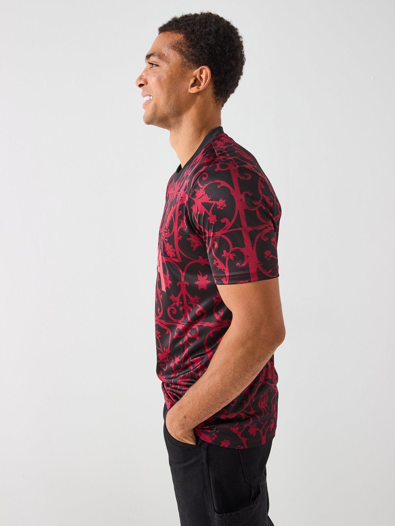 Image 6 of 6 of adidas Liverpool Mens 25/26 Pre Match Shirt -Black