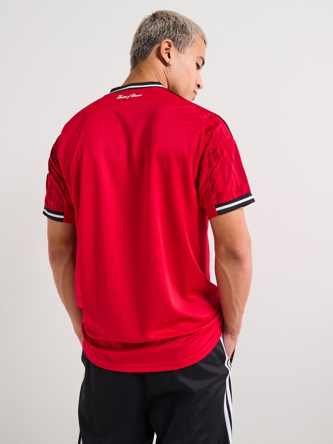  image of adidas-manchester-united-mens-2526-home-stadium-replica-shirt-red