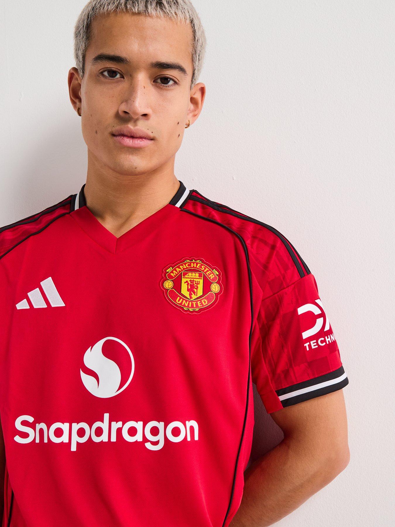  image of adidas-manchester-united-mens-2526-home-stadium-replica-shirt-red