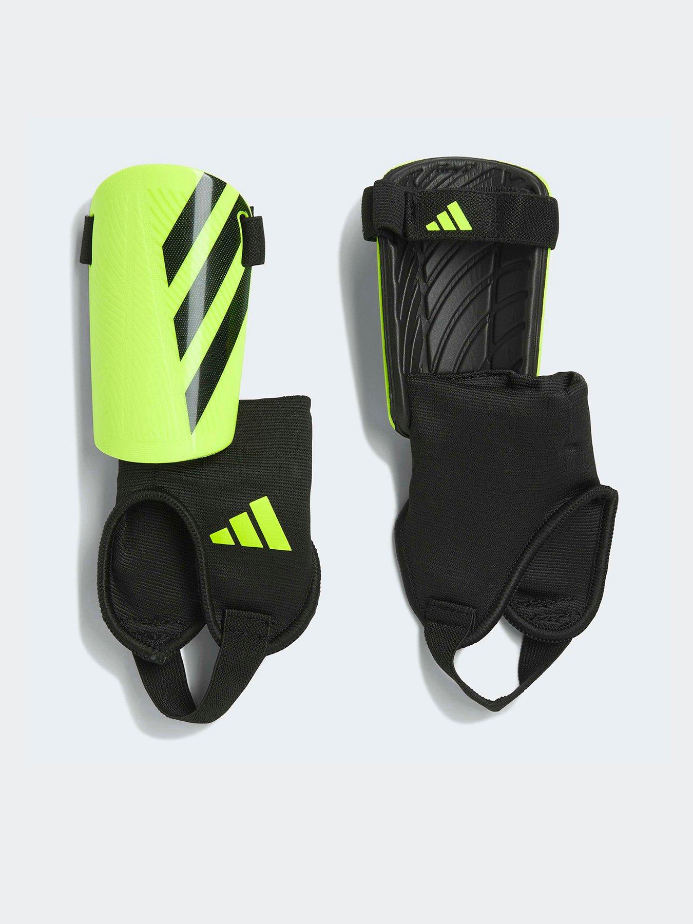 front image of adidas-junior-tiro-club-shinguard-yellow