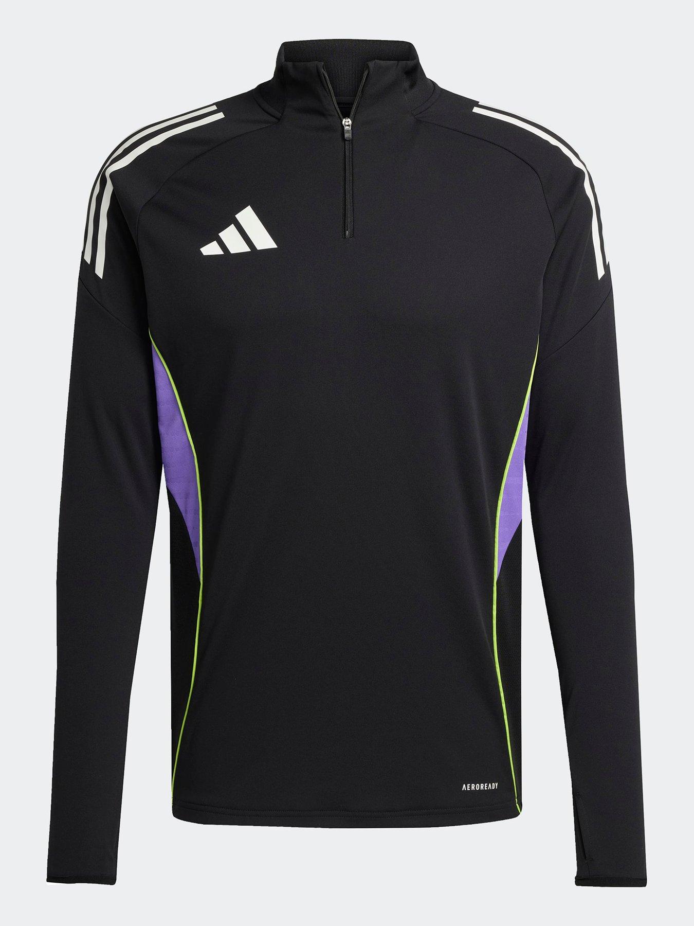 Image 6 of 6 of adidas Mens Tiro 25 Training Top-/Purple - Black