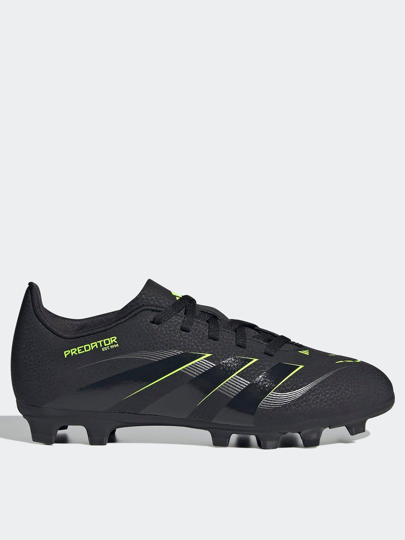 undefined Junior Predator Club Firm Ground Football Boots - Black
