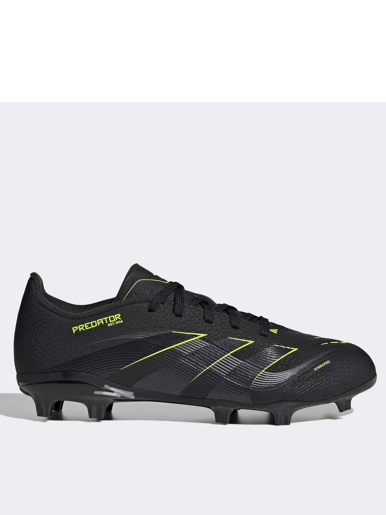 undefined Junior Predator League Firm Ground Football Boots - Black