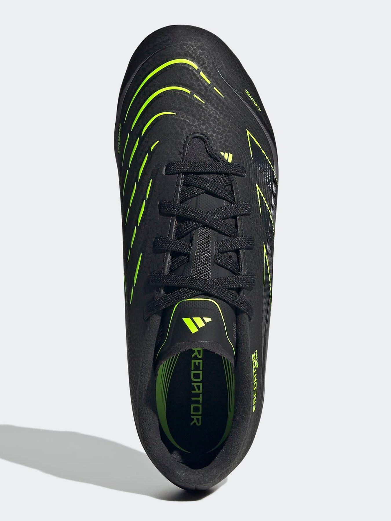 Image 4 of 6 of adidas Junior Predator League Firm Ground Football Boots - Black