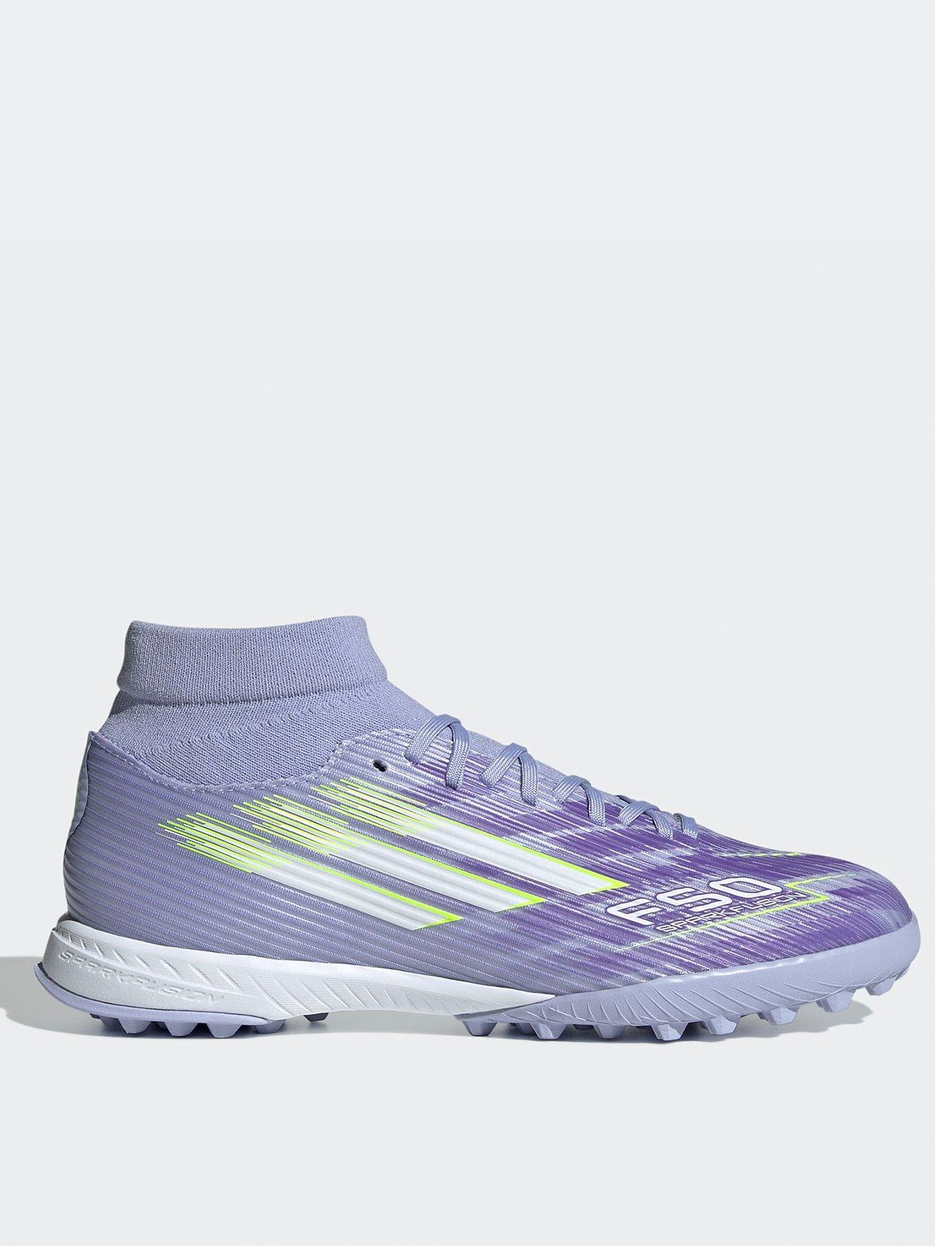 adidas Womens F50 Spark Fusion League Astro Turf Football Boots -Violet
