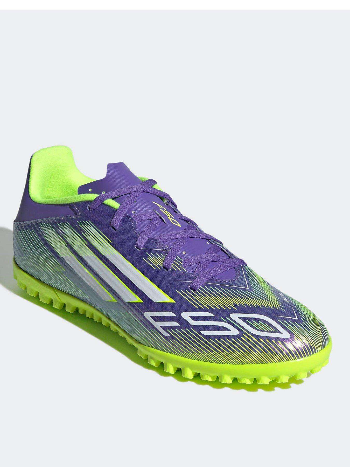  image of adidas-mens-f50-club-astro-turf-football-boots-purple