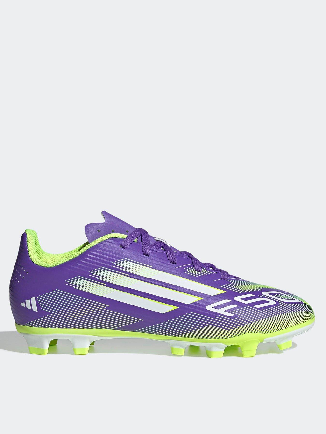 undefined Junior F50 Club Firm Ground Football Boots - Purple