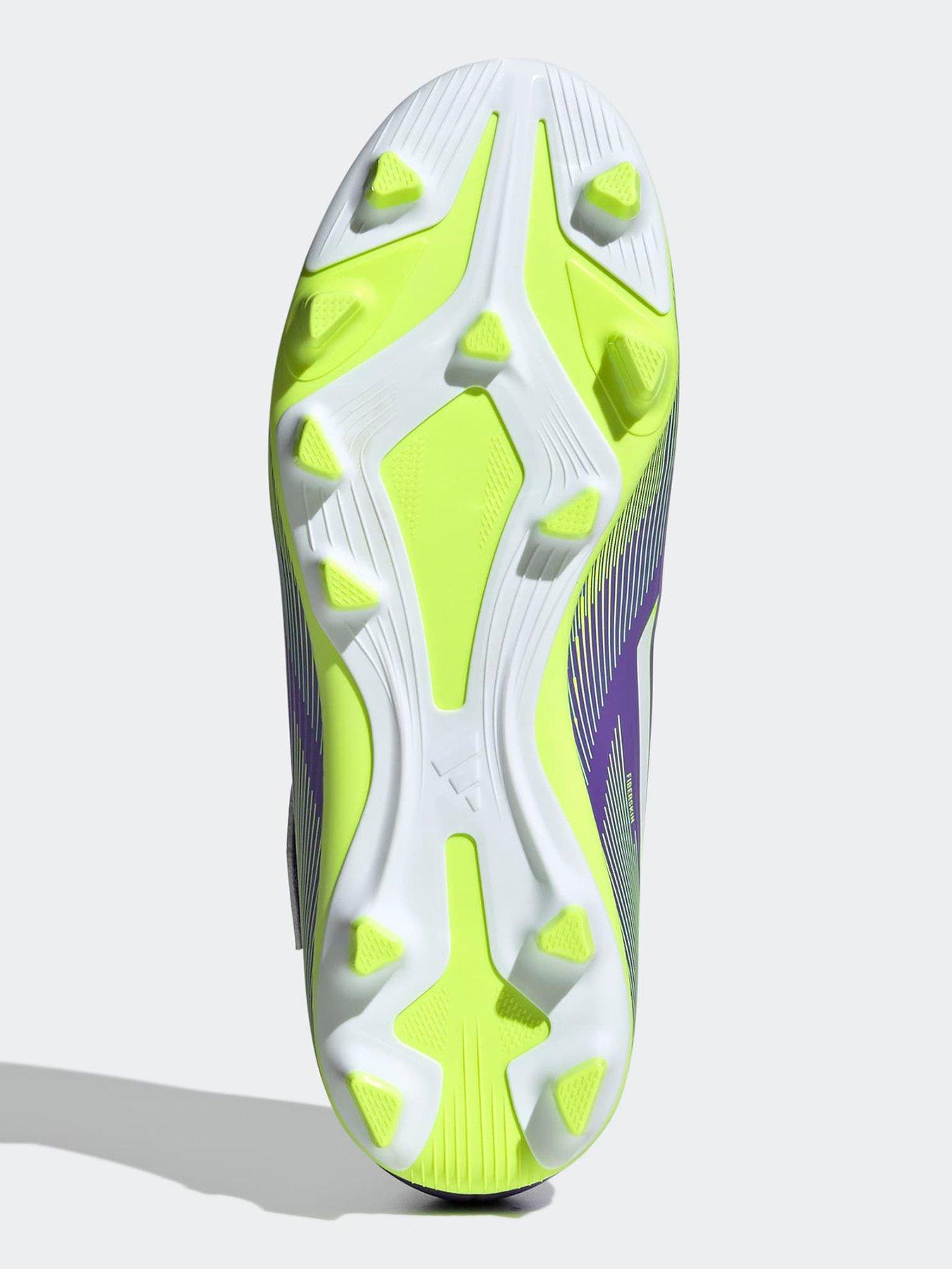 Image 5 of 6 of adidas Junior F50 Club Velcro Firm Ground Football Boots - Purple