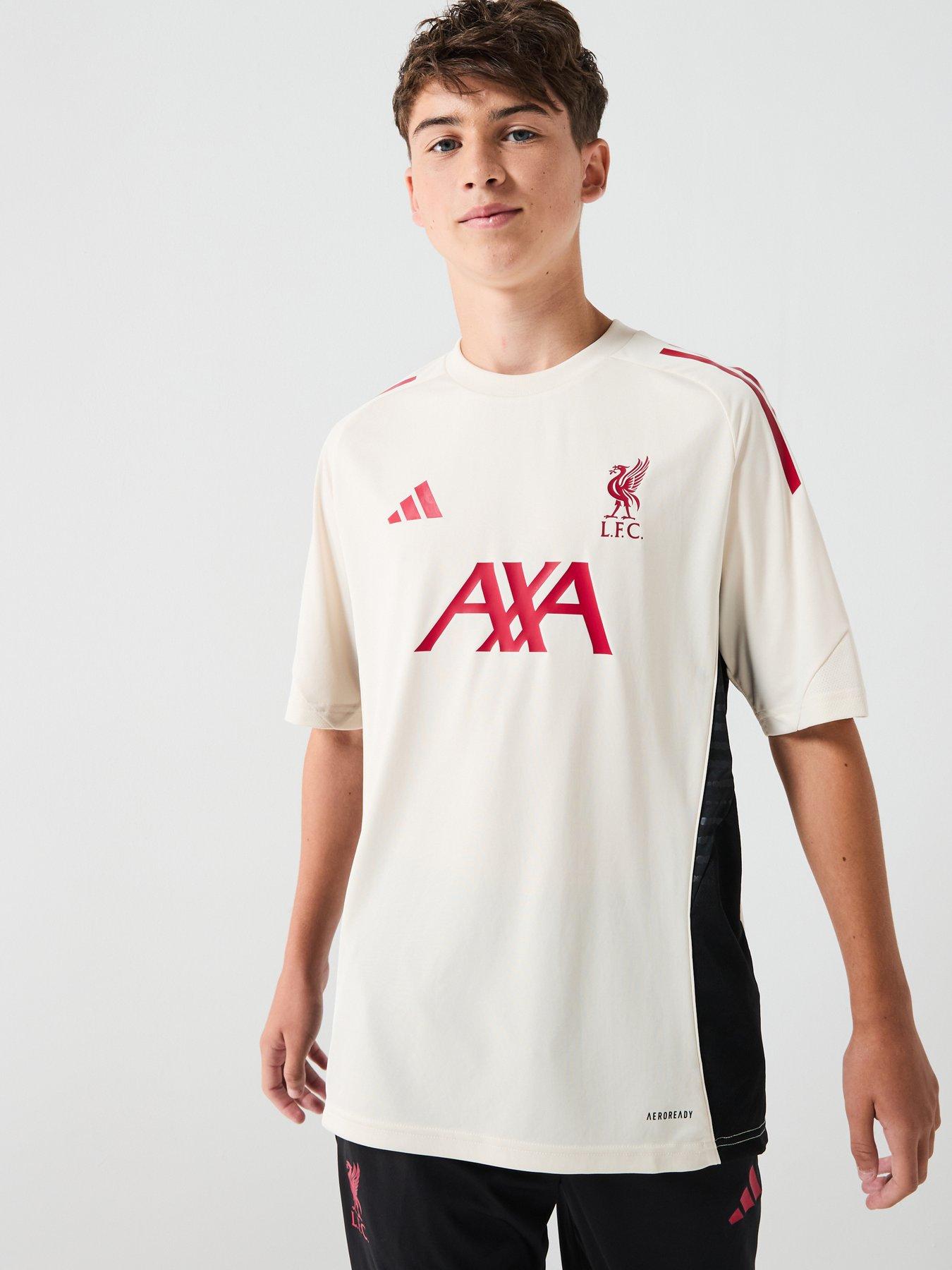 undefined Junior Liverpool Training Jersey- White