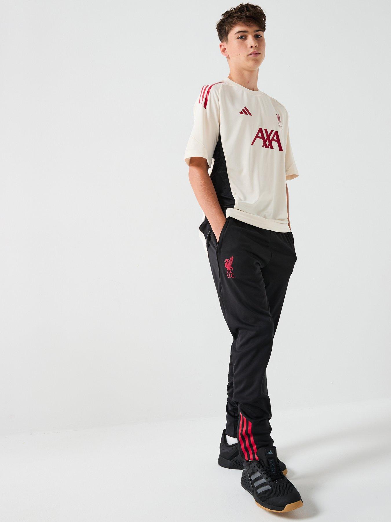  image of adidas-junior-liverpool-training-jersey--white