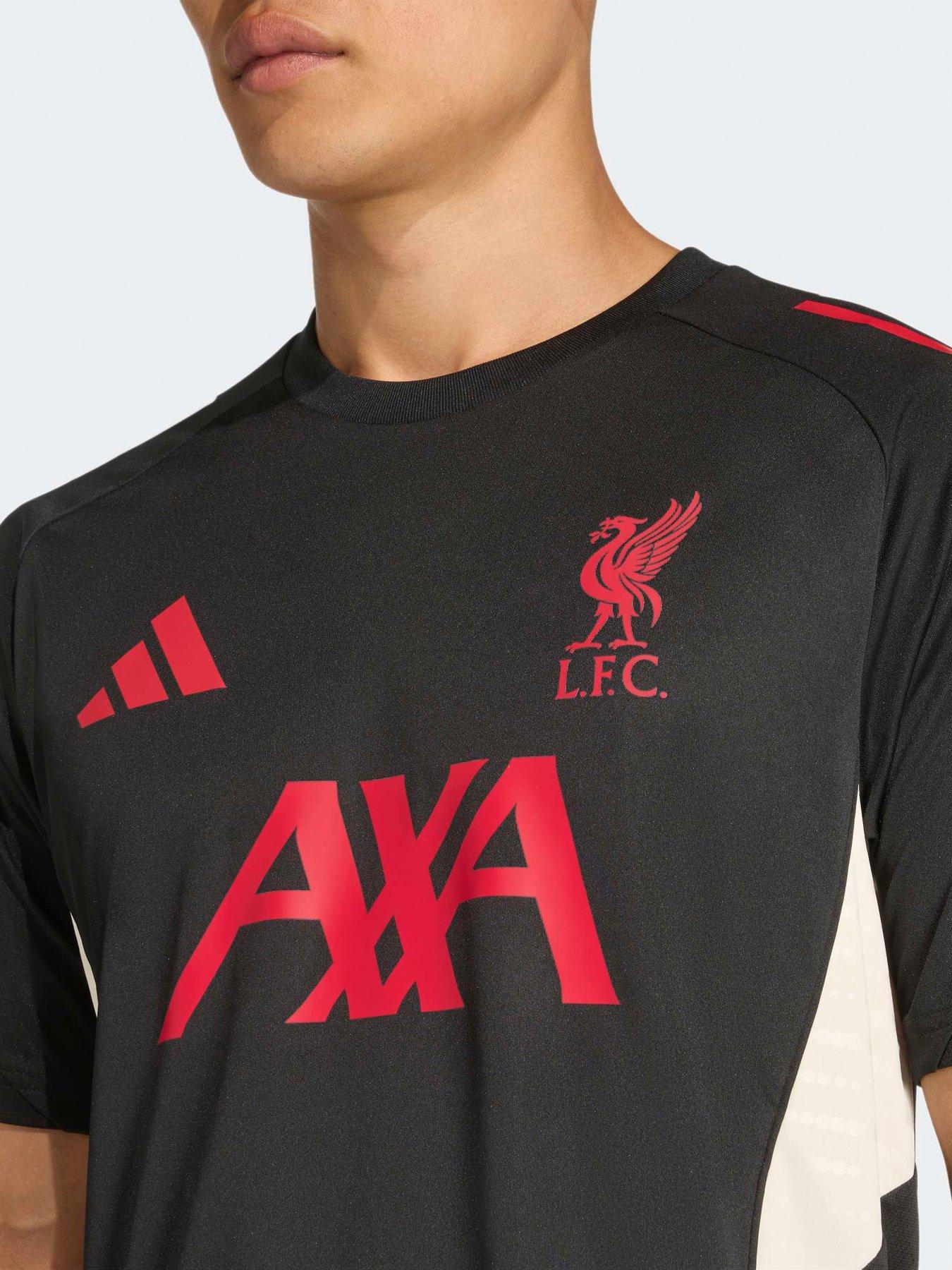 Image 3 of 5 of adidas Mens Liverpool Training Jersey - Black