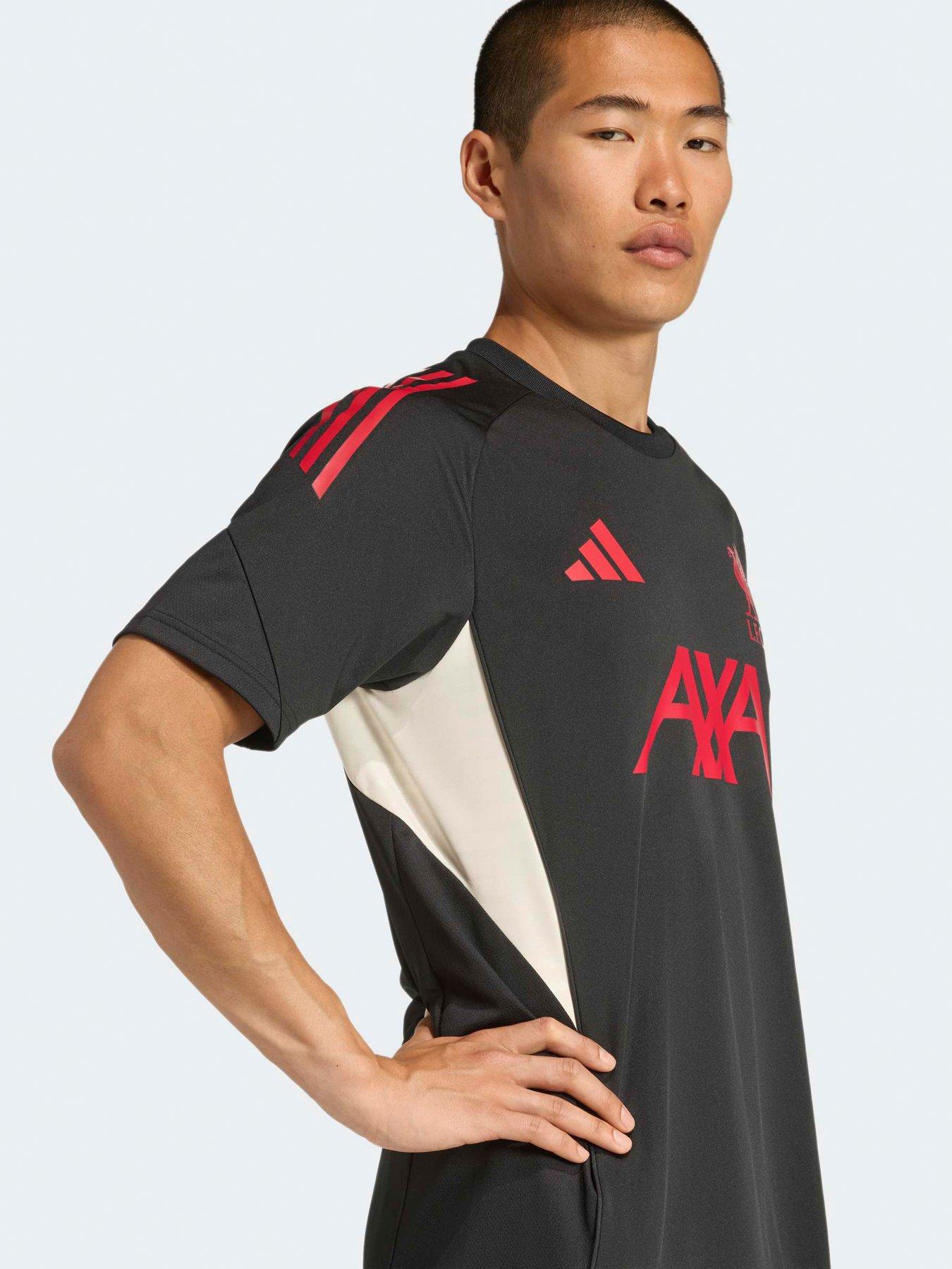 Image 4 of 5 of adidas Mens Liverpool Training Jersey - Black