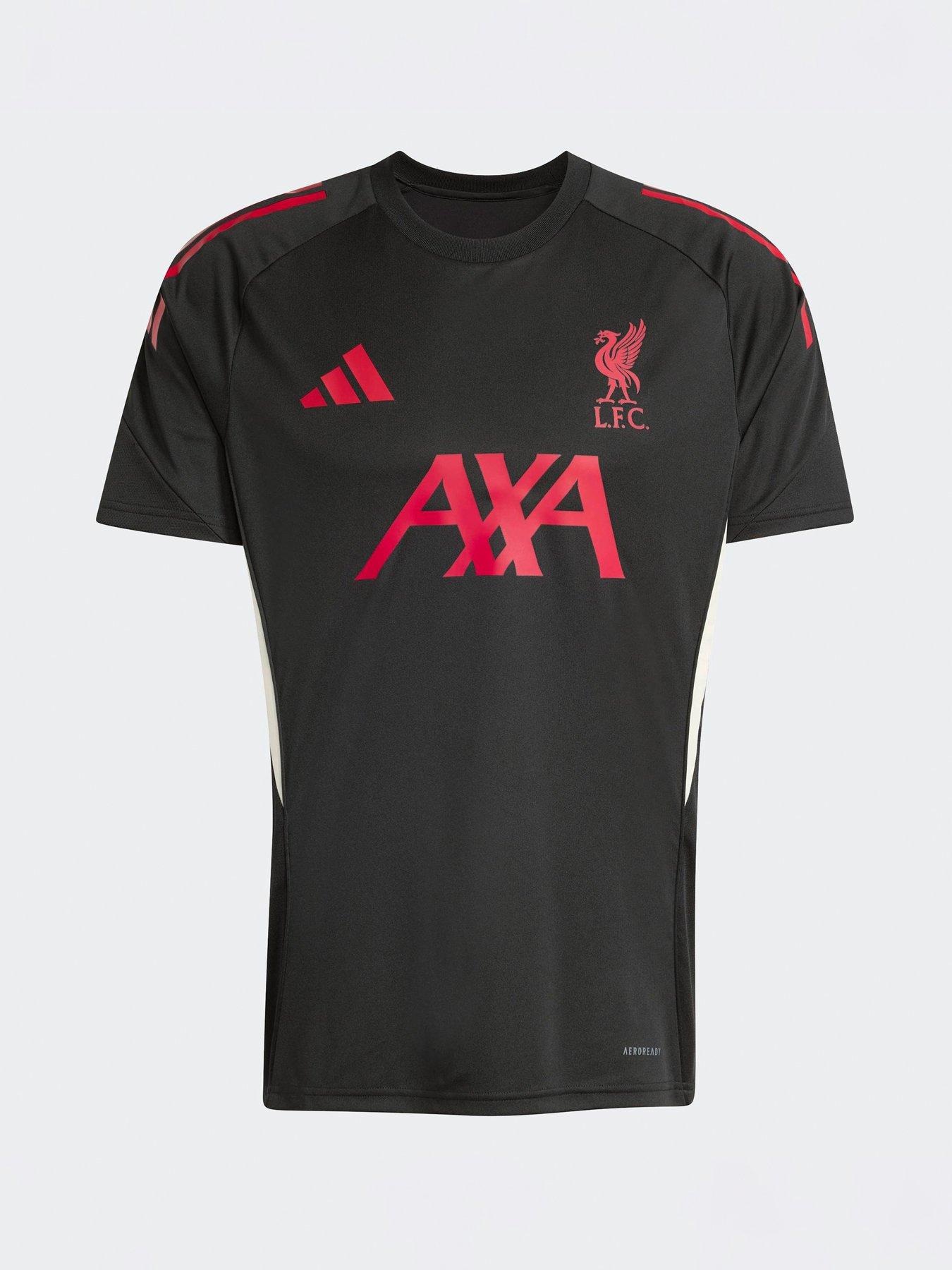Image 5 of 5 of adidas Mens Liverpool Training Jersey - Black