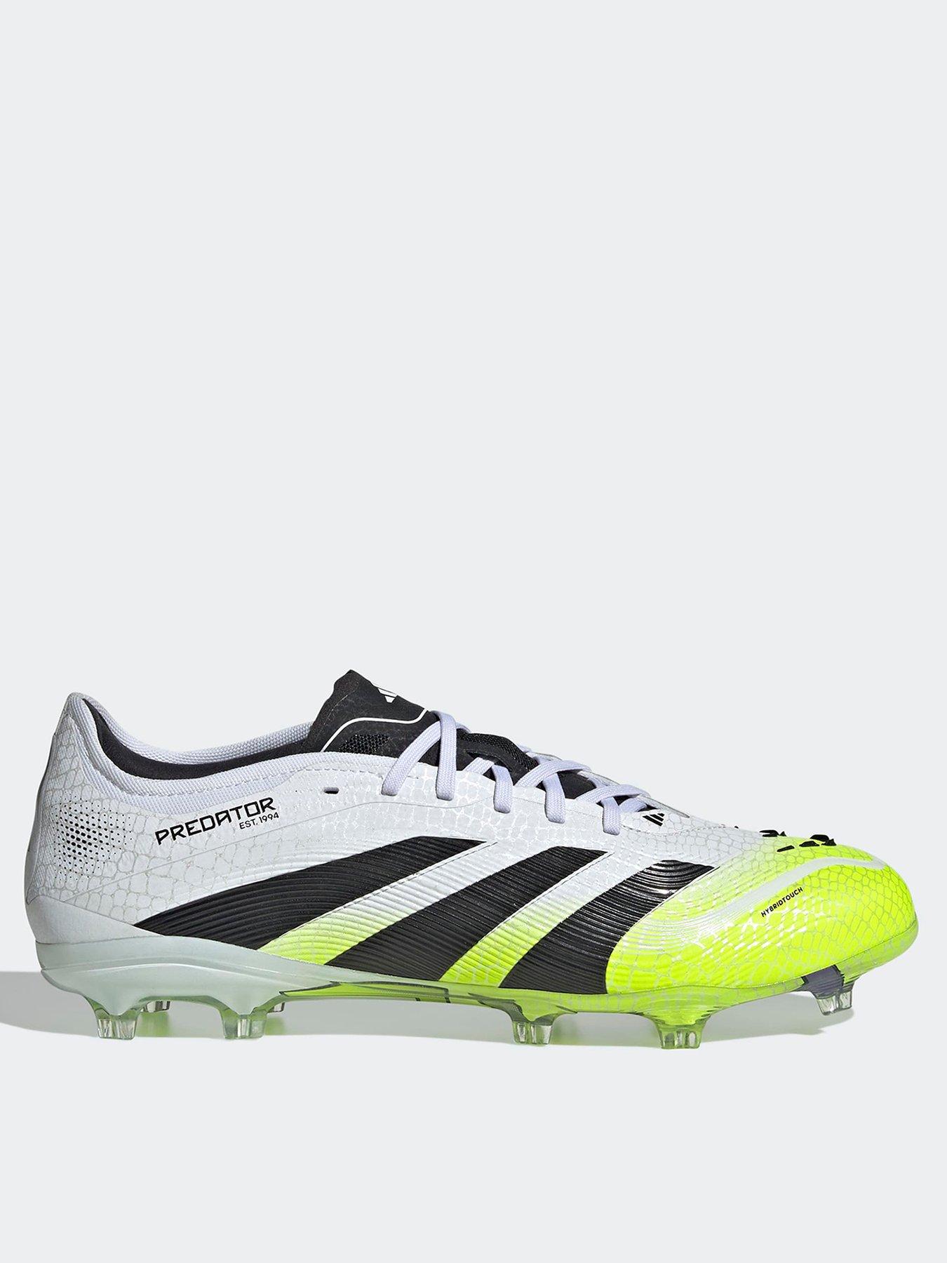 adidas Mens Predator Pro Firm Ground Football Boots - White