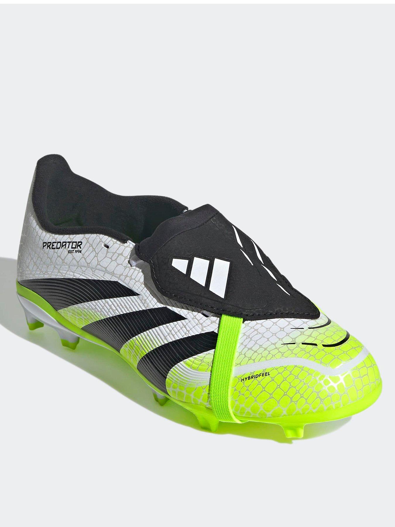 stillFront image of adidas-junior-predator-league-ft-firm-ground-football-boots-white