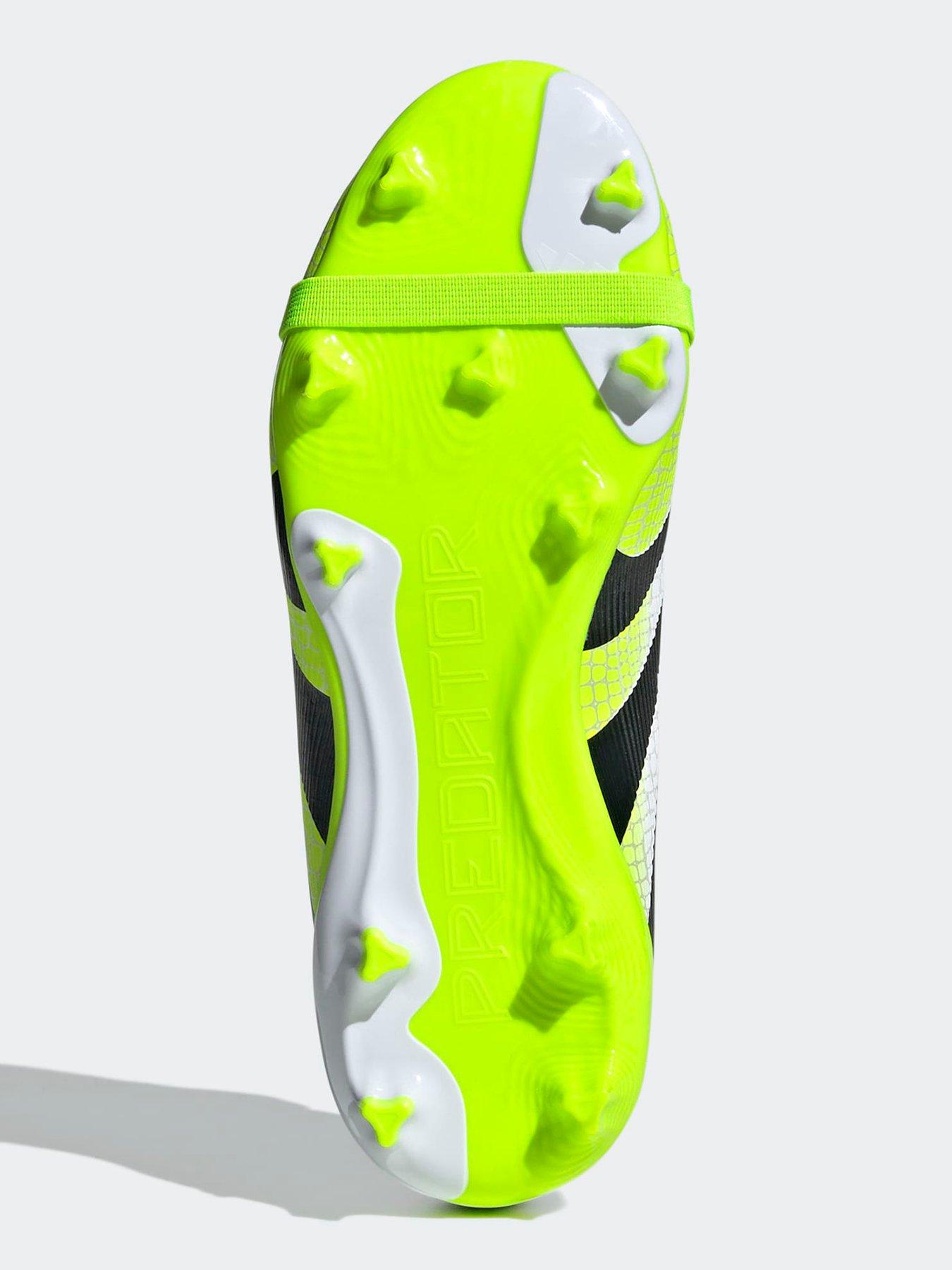  image of adidas-junior-predator-league-ft-firm-ground-football-boots-white