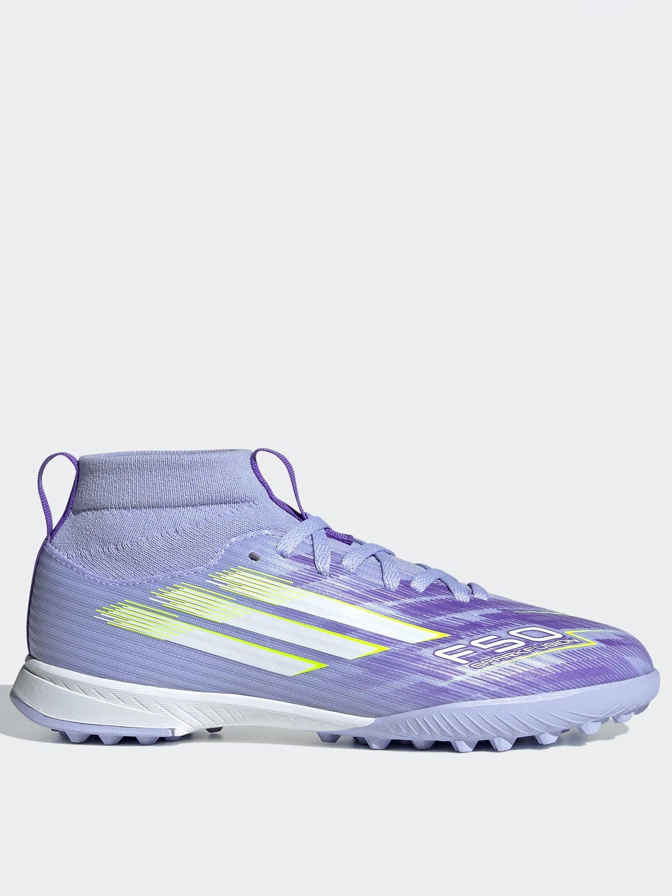 undefined Junior F50 Spark Fusion League Astro Turf Football Boots - Purple