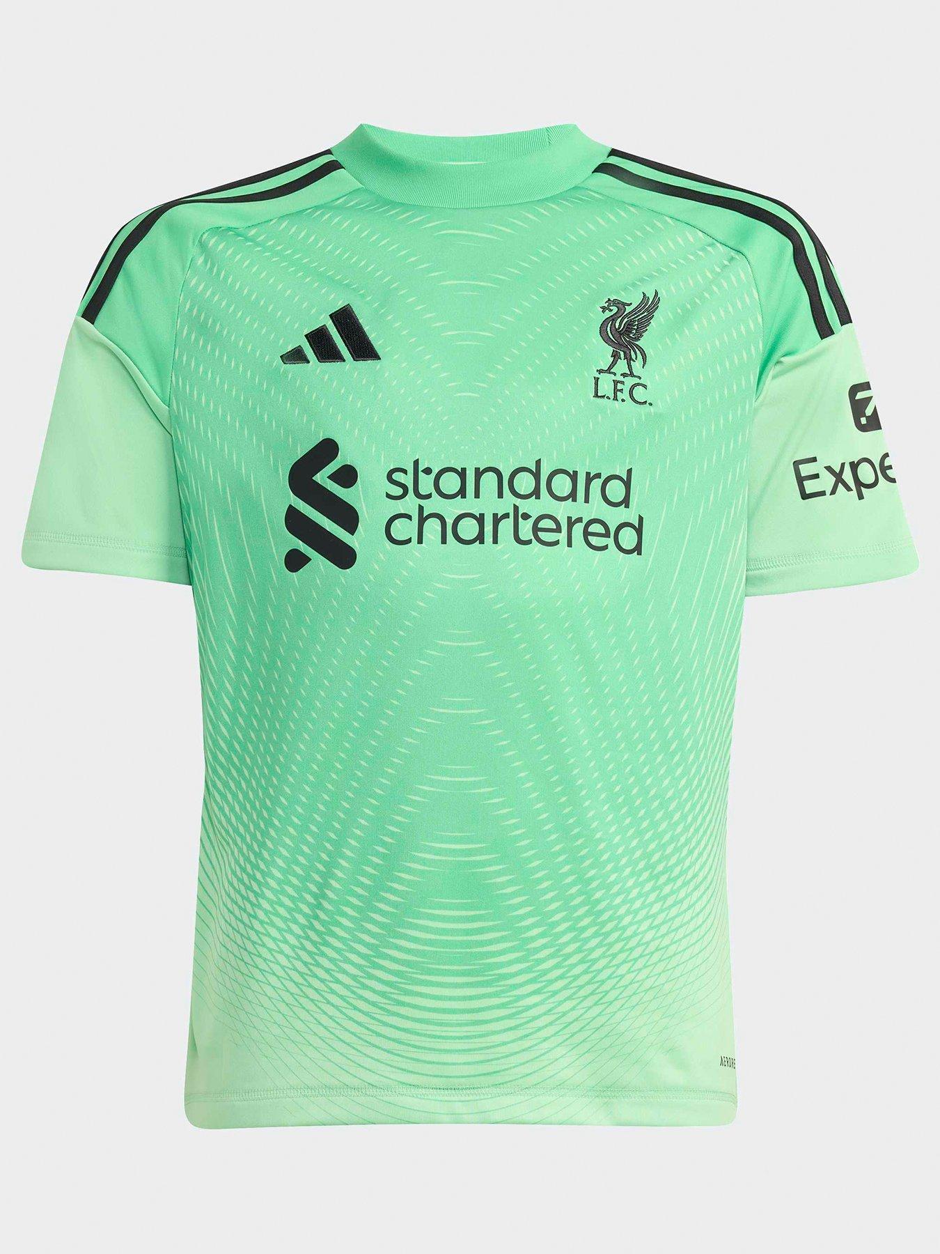  image of adidas-liverpool-junior-2526-home-goal-keeper-stadium-replica-shirt-green