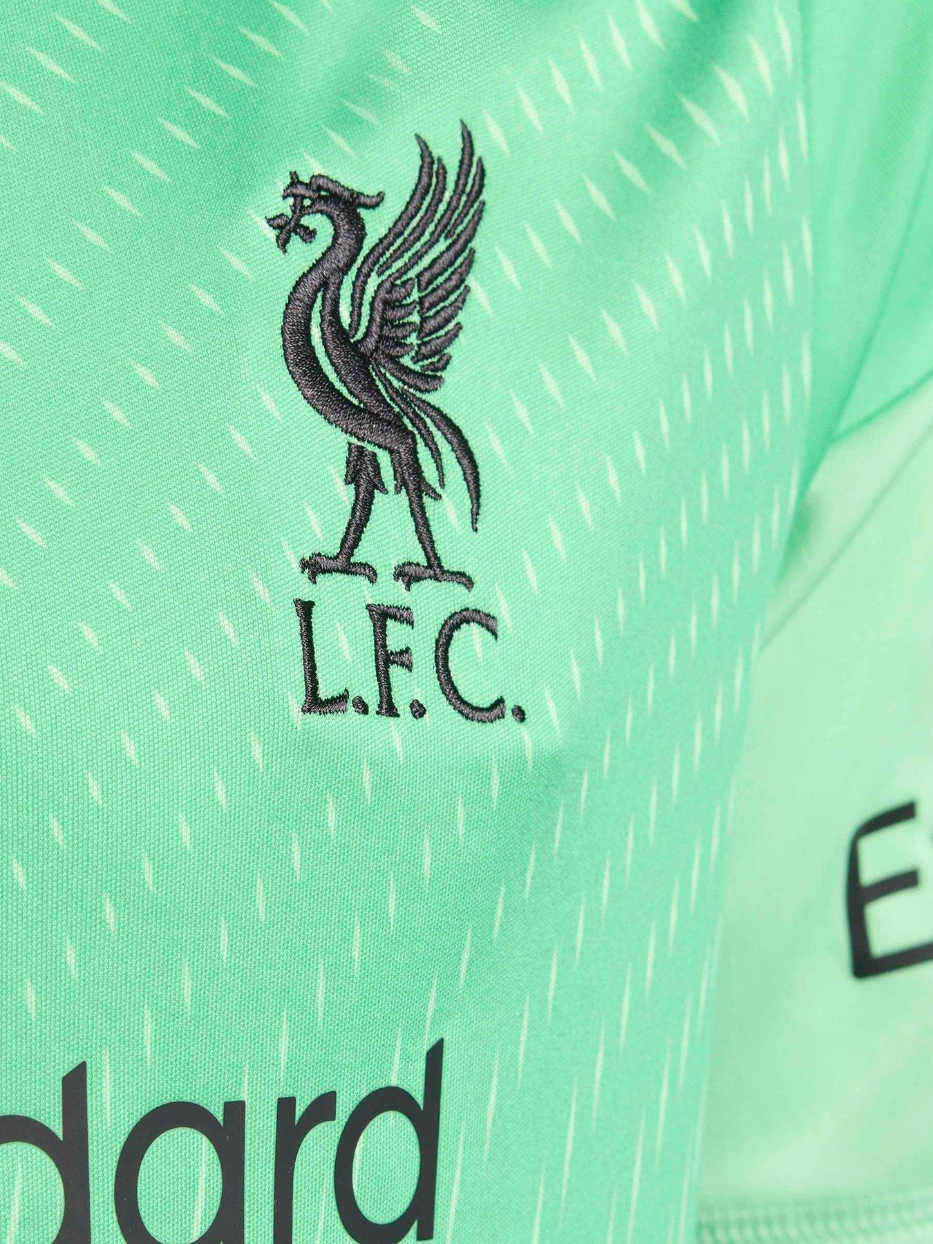  image of adidas-liverpool-junior-2526-home-goal-keeper-stadium-replica-shirt-green