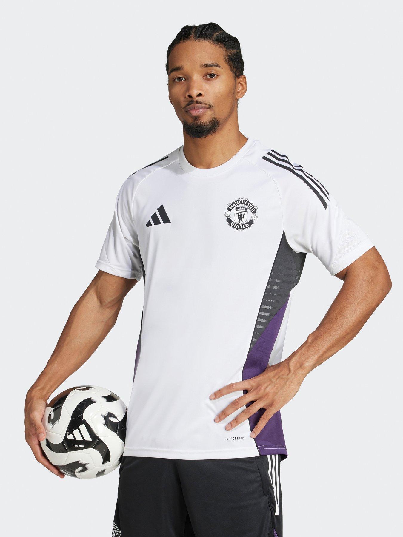 undefined Mens Manchester United Training Jersey - White
