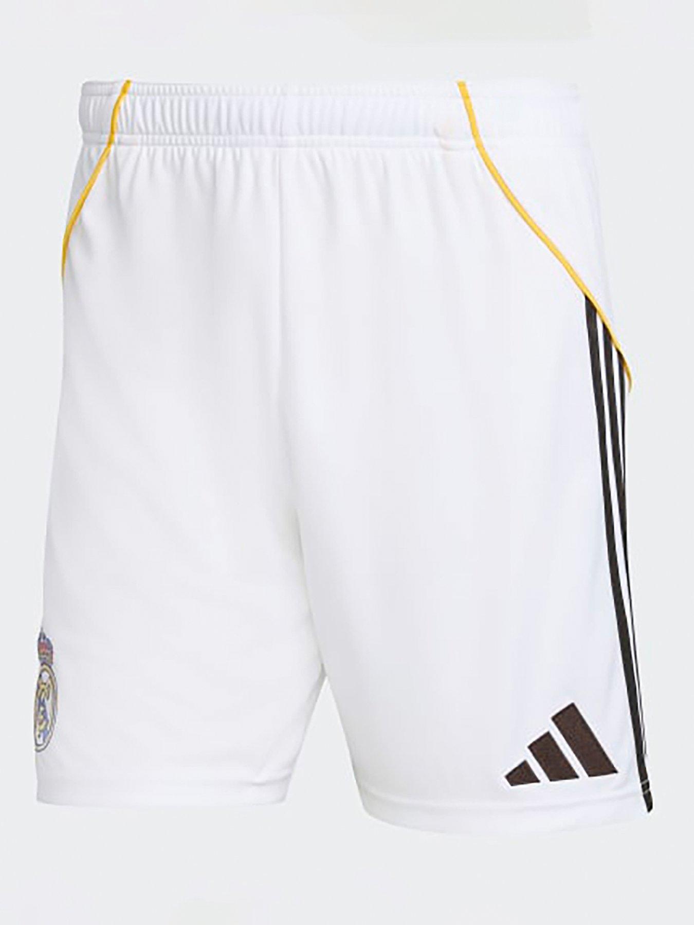 adidas Real Madrid Mens 25/26 Home Stadium Shorts - White