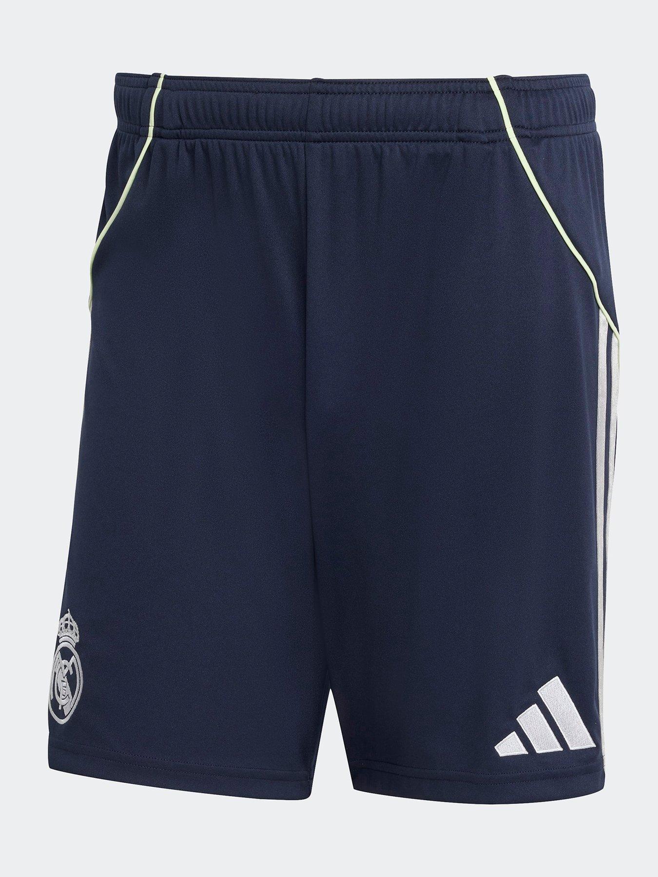  image of adidas-mens-real-madrid-2526-away-stadium-replica-shorts-navy