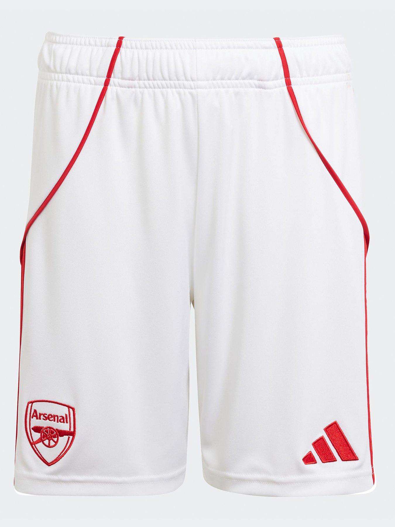 undefined Arsenal Junior 25/26 Home Stadium Shorts - White