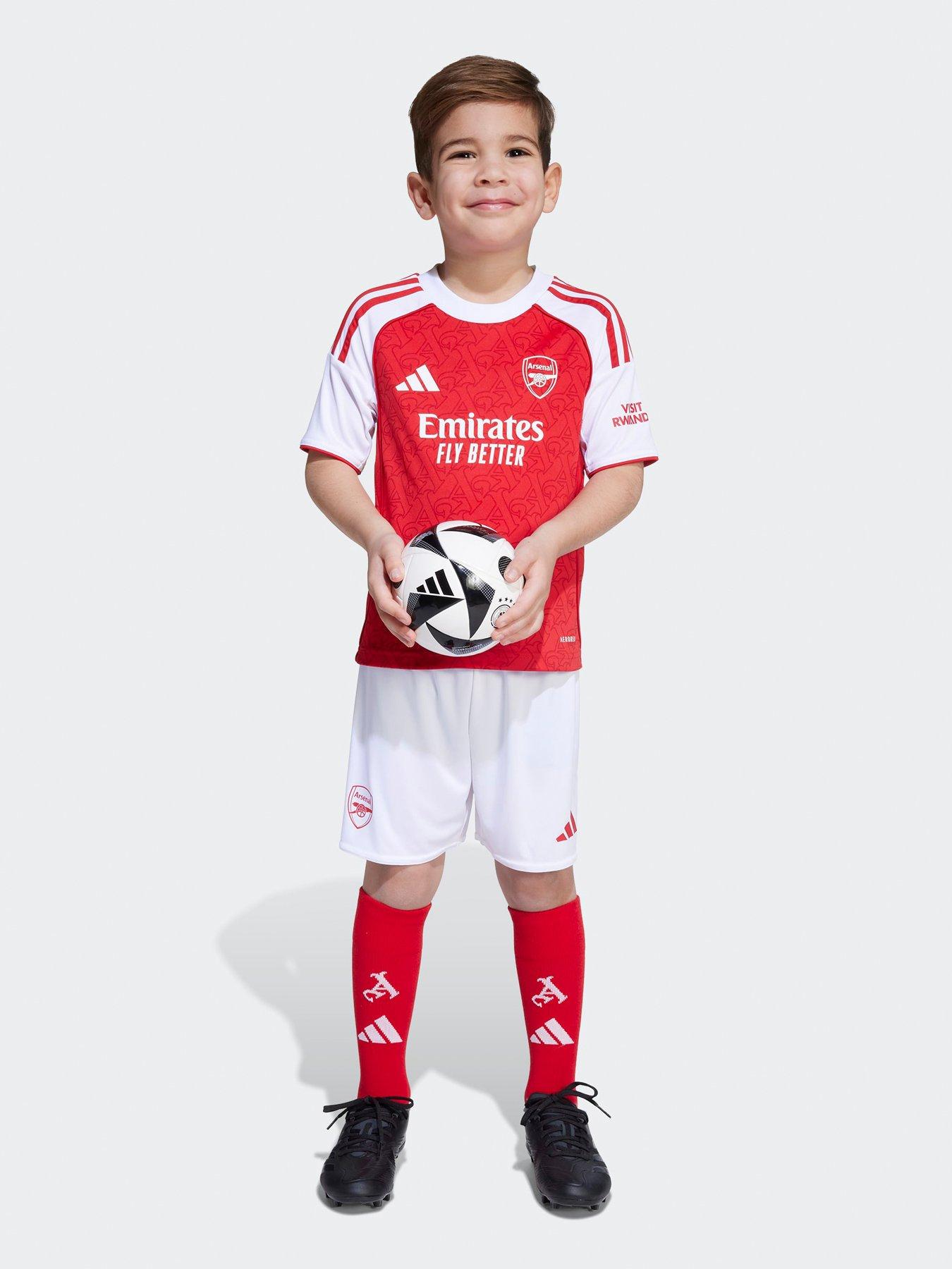 Image 2 of 5 of adidas Arsenal Mini Kit 25/26 Home Full Kit - Red