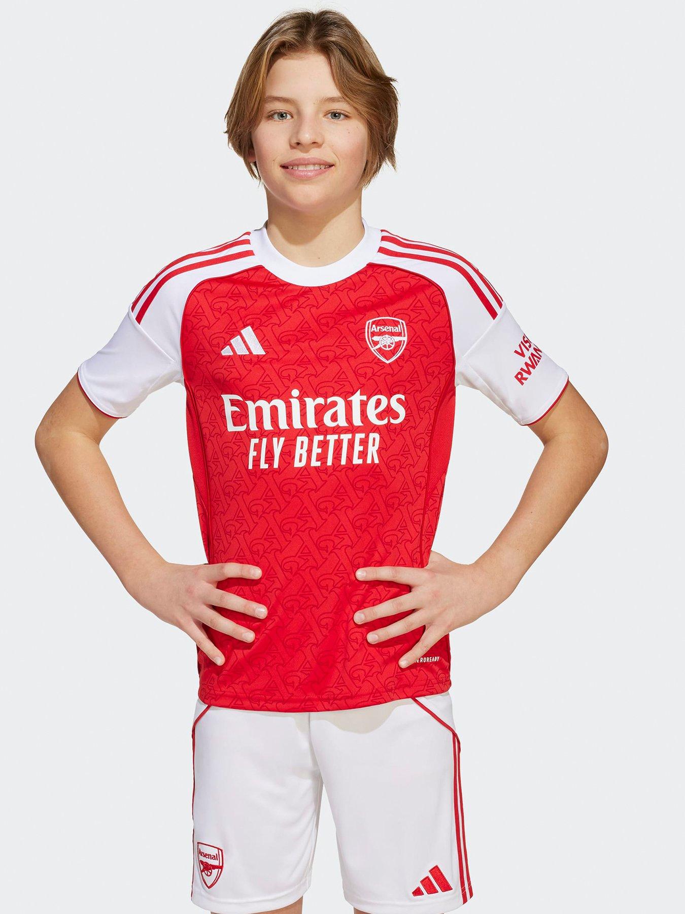 undefined Arsenal Junior 25/26  Home Stadium Replica Shirt -Red