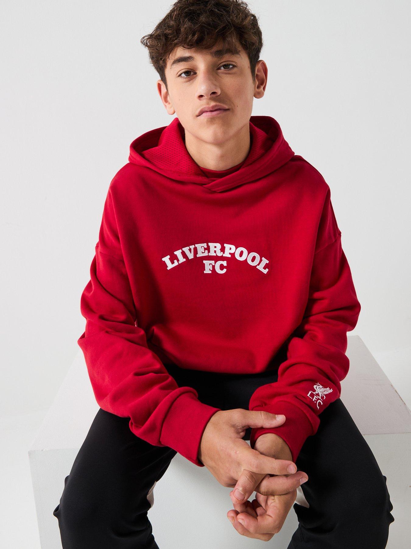undefined Junior Liverpool USA Hoody -Red