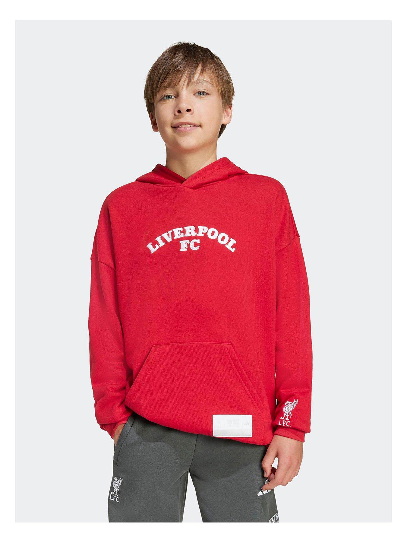 undefined Junior Liverpool USA Hoody -Red