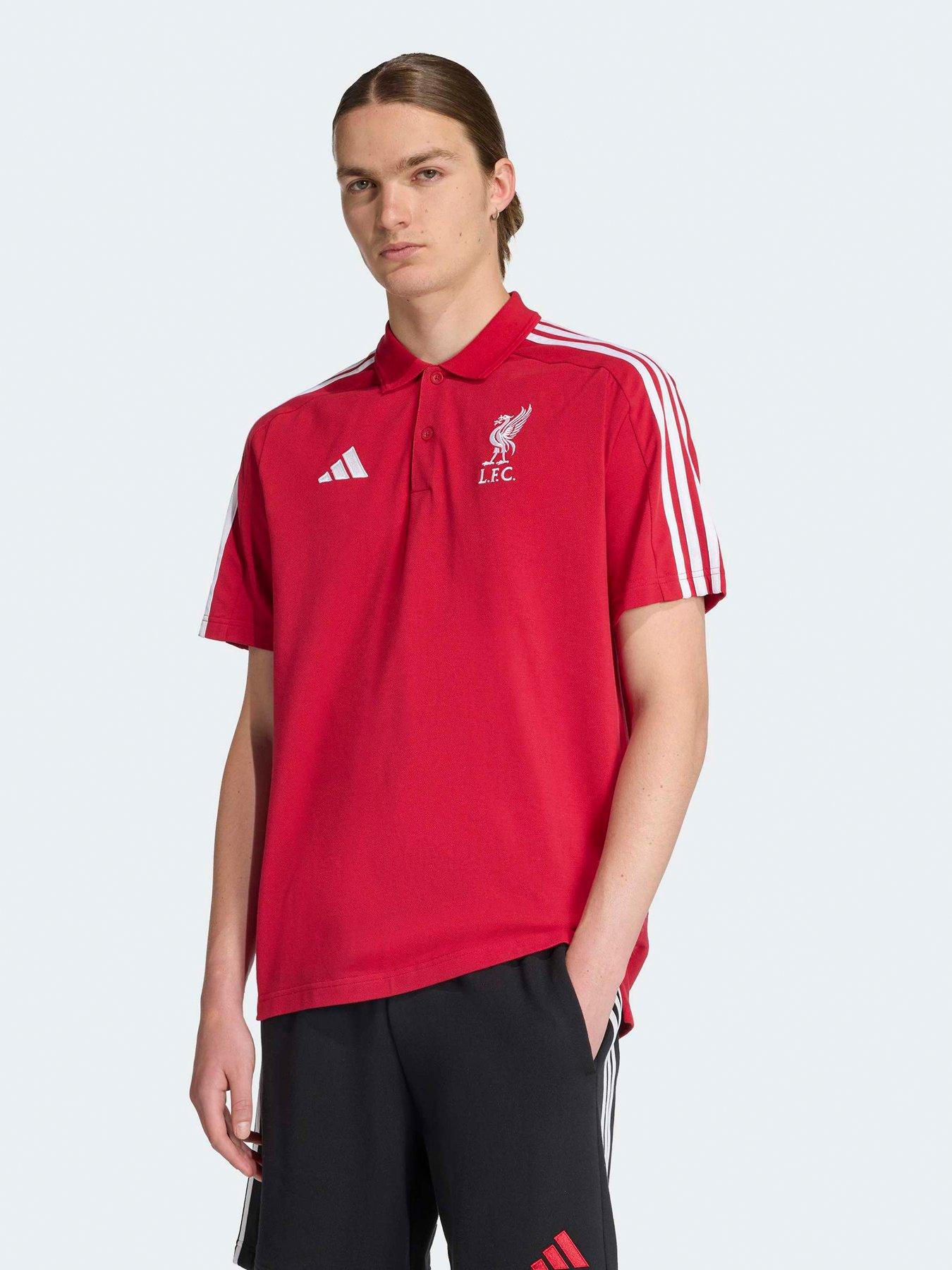 Image 1 of 4 of adidas Liverpool DNA Mens Polo -Red