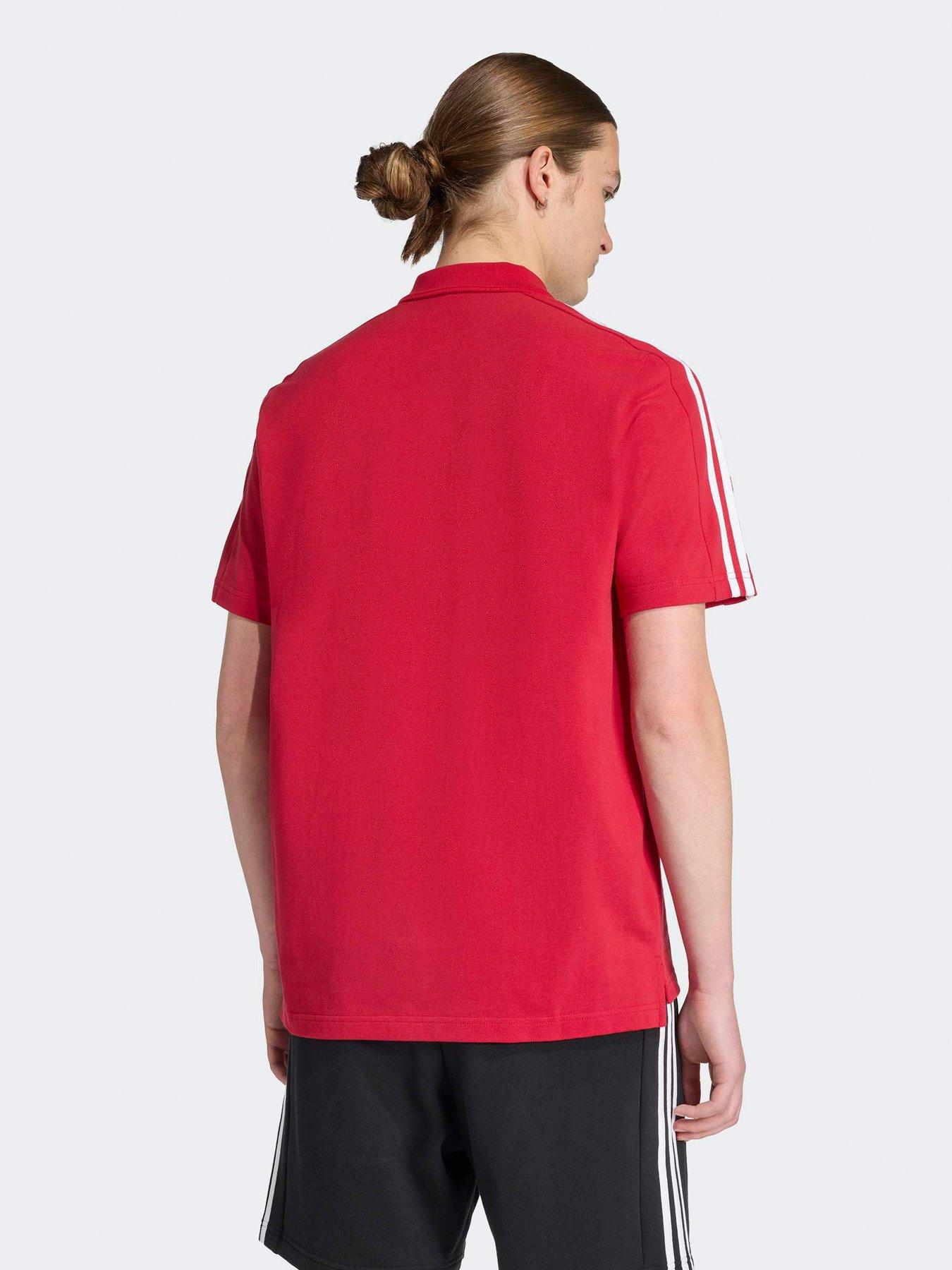 Image 2 of 4 of adidas Liverpool DNA Mens Polo -Red