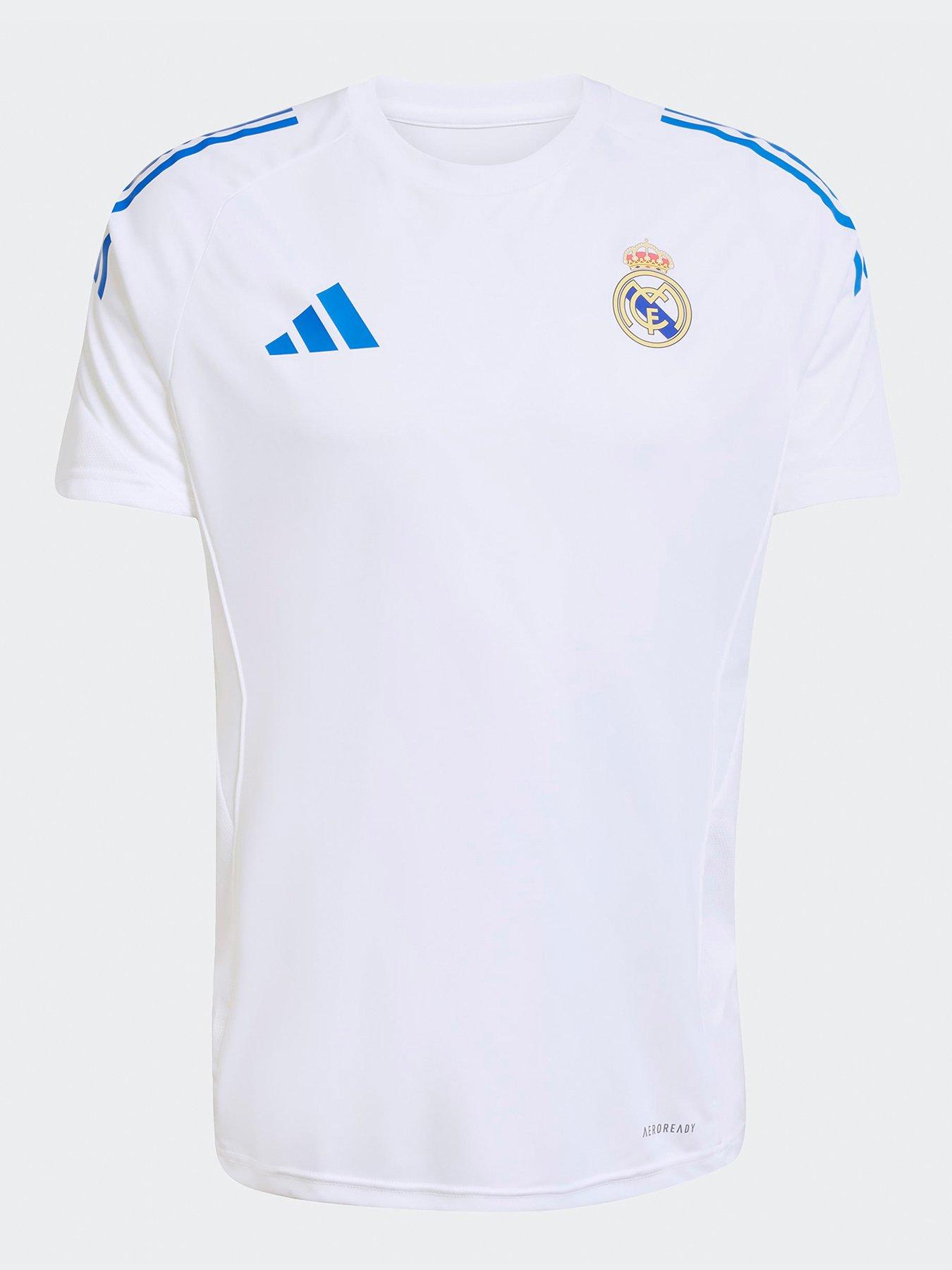 undefined Mens Real Madrid Eu Training Jersey - White