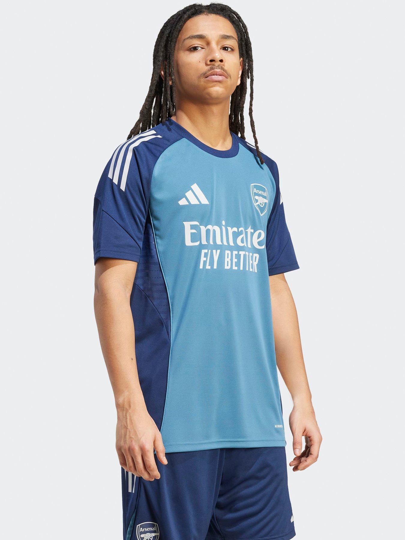 adidas Mens Arsenal Trainingwear Jersey - Blue