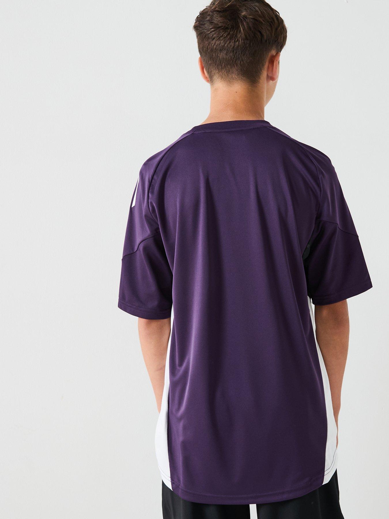 Image 2 of 6 of adidas Junior Manchester United Training Jersey - Purple