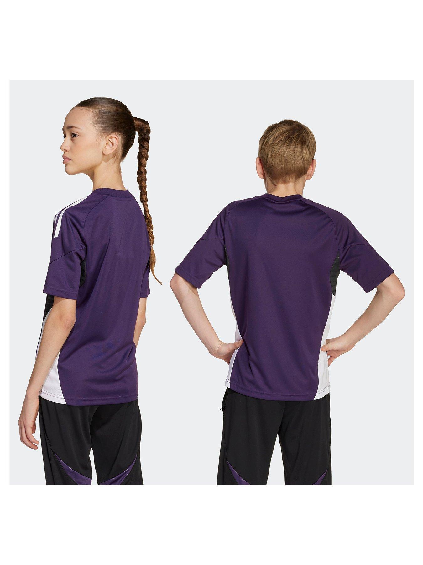 Image 2 of 6 of adidas Junior Manchester United Training Jersey - Purple