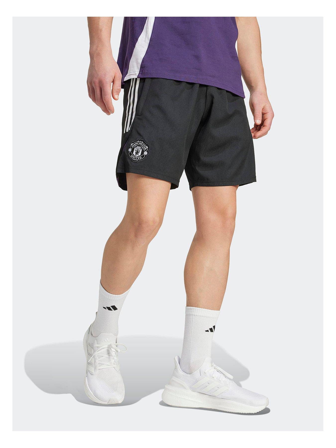 adidas Mens Manchester United Training Shorts - Black