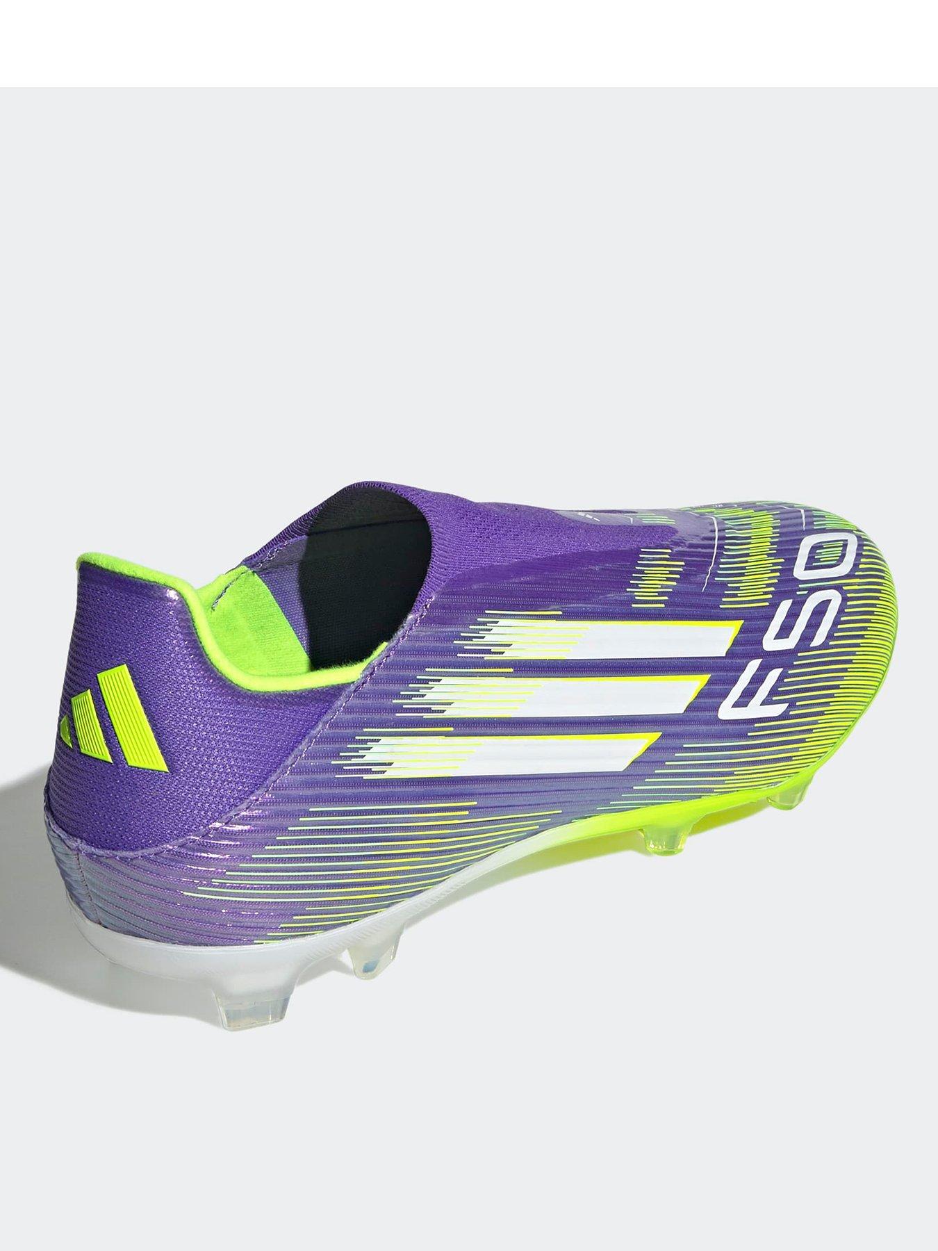 Image 3 of 6 of adidas Mens F50 League Laceless Firm Ground Football Boots - Purple