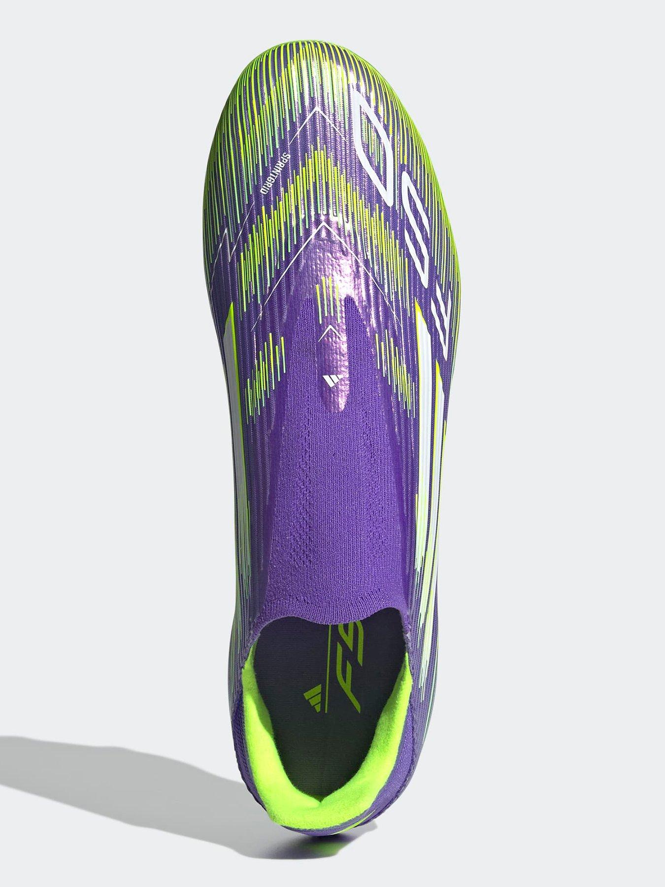 Image 4 of 6 of adidas Mens F50 League Laceless Firm Ground Football Boots - Purple