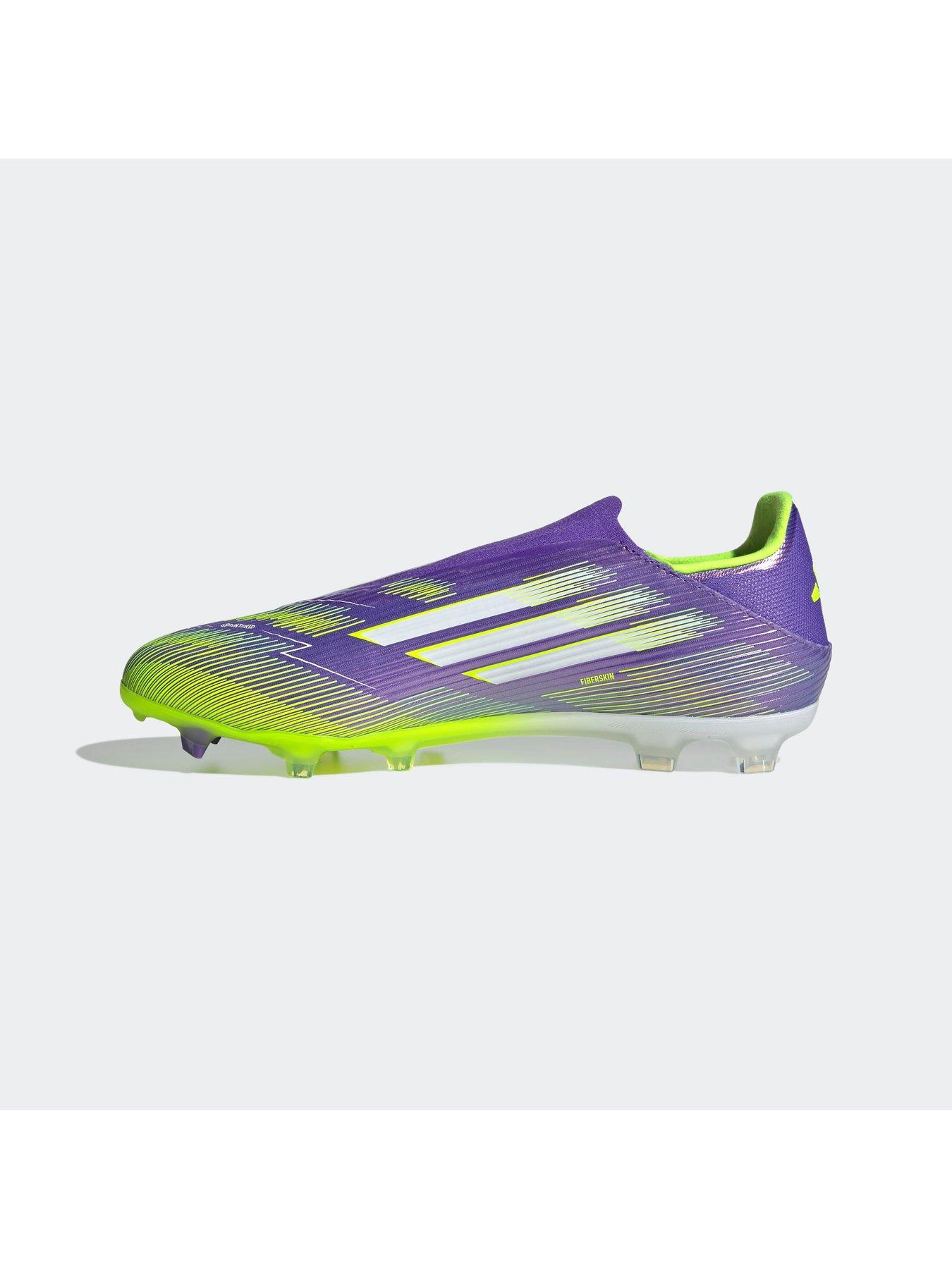 Image 6 of 6 of adidas Mens F50 League Laceless Firm Ground Football Boots - Purple