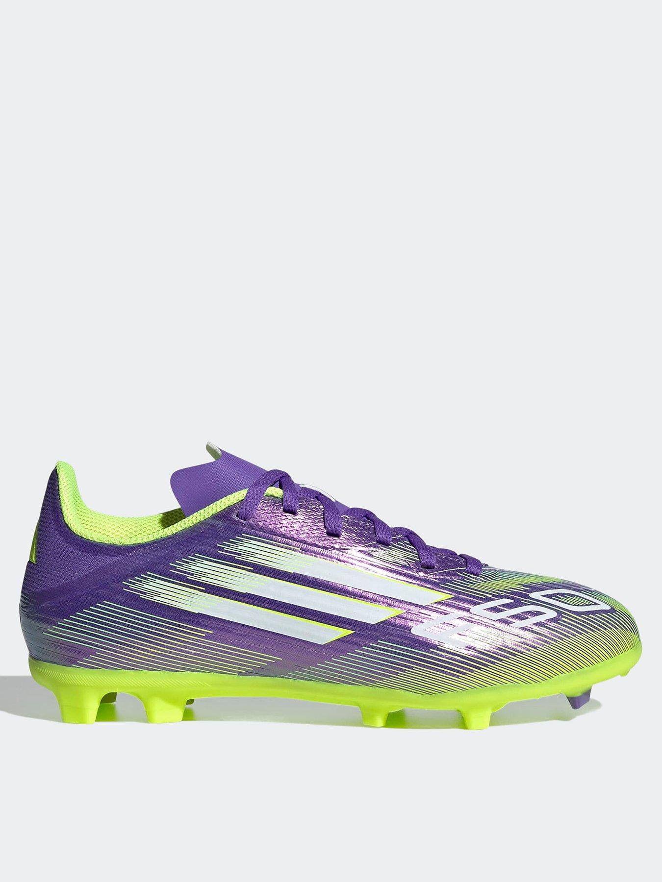 undefined Junior F50 League Firm Ground Football Boots - Purple