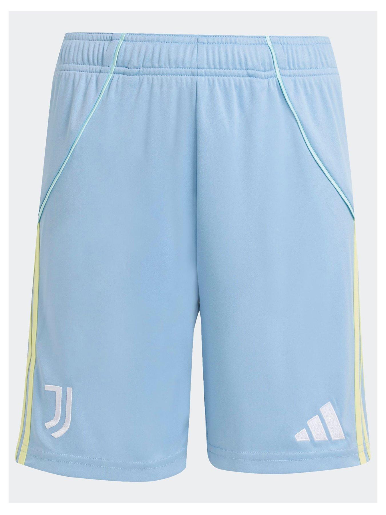 adidas Juventus Junior 25/26 Away Stadium Shorts - Blue