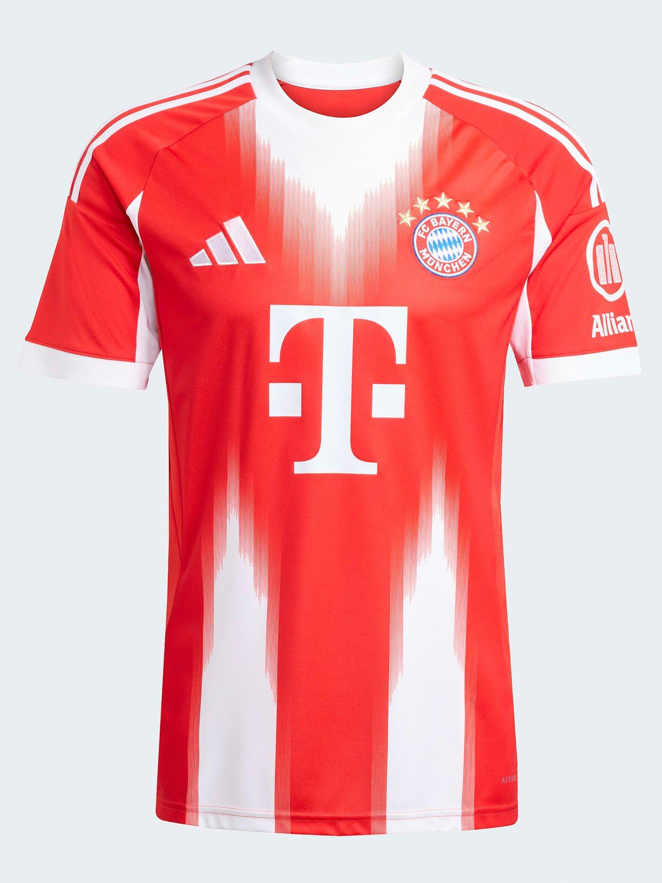  image of adidas-bayern-mens-2526-home-stadium-replica-shirt-red