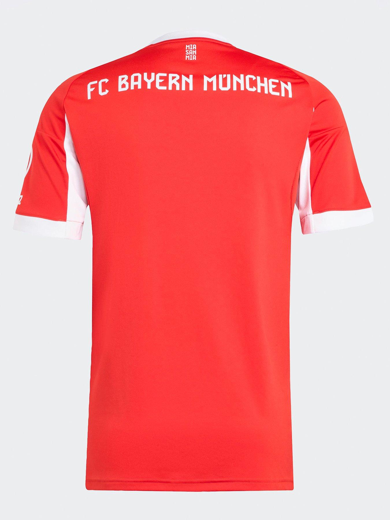  image of adidas-bayern-mens-2526-home-stadium-replica-shirt-red