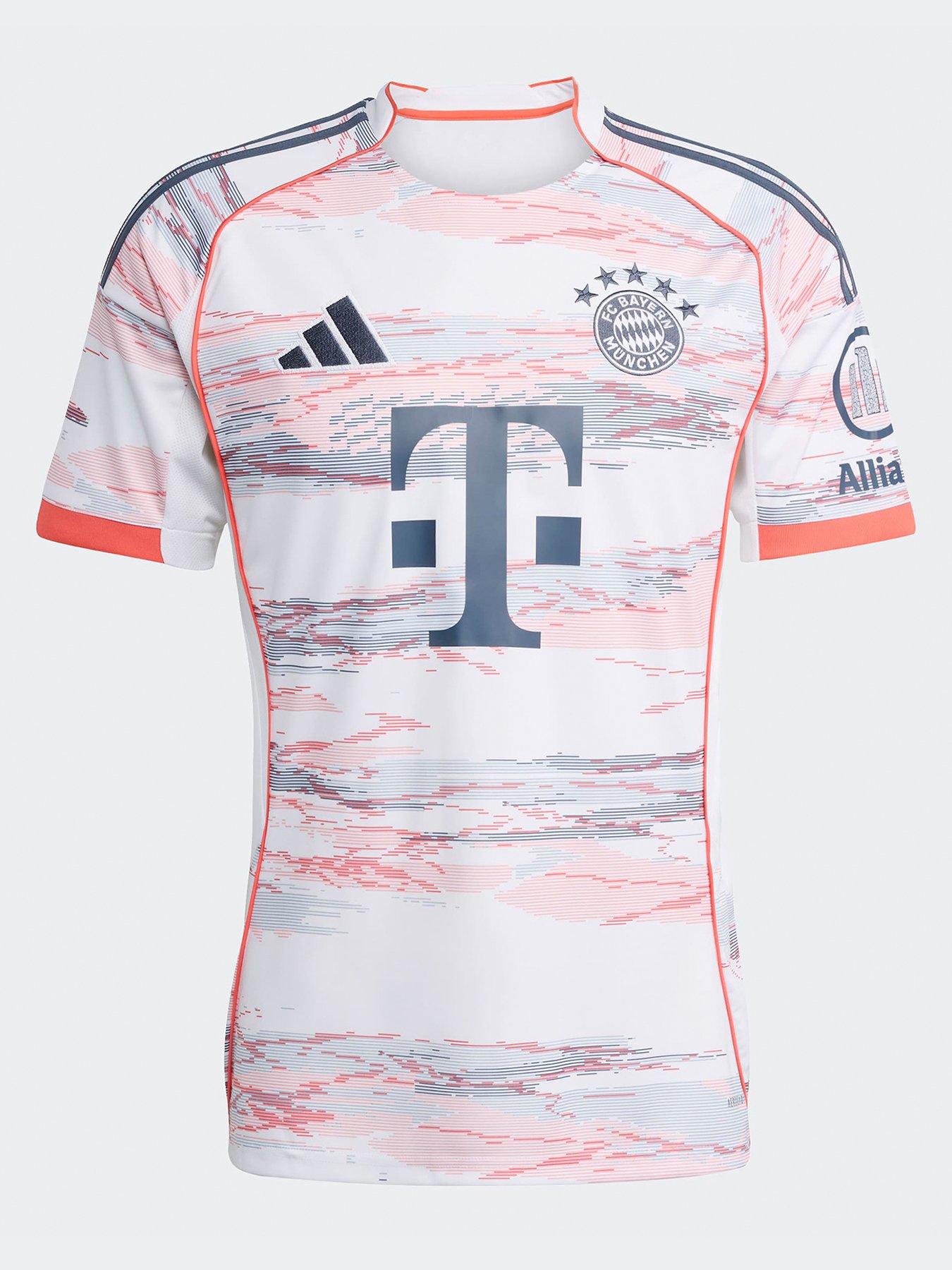 undefined Bayern Mens 25/26 Away Stadium Replica Shirt - White