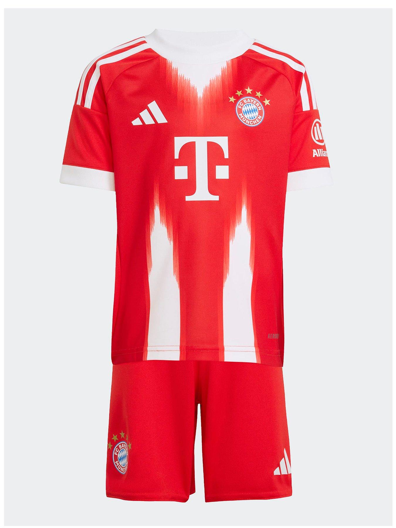 adidas Bayern 25/26 Home Mini Kit - Red