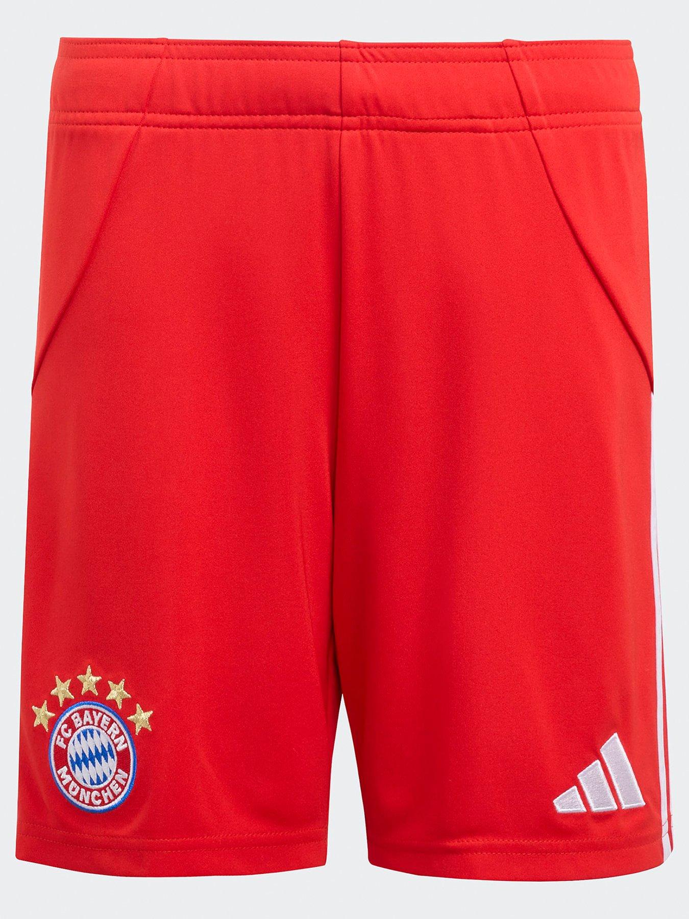 undefined Bayern Junior 25/26 Home Stadium Replica Shorts - Red