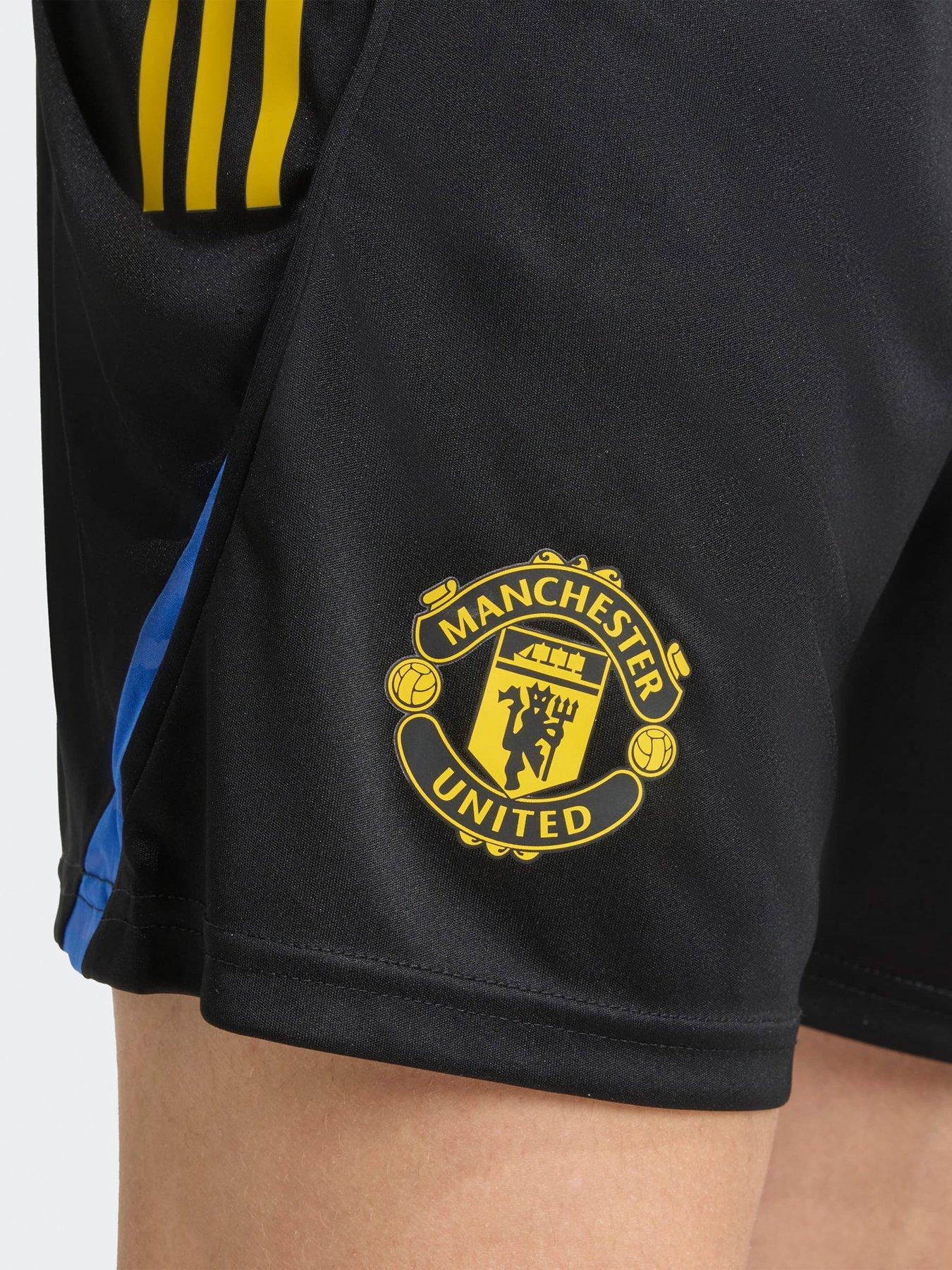 Image 4 of 5 of adidas Mens Manchester United Tiro 25 Competition Training Short - Black